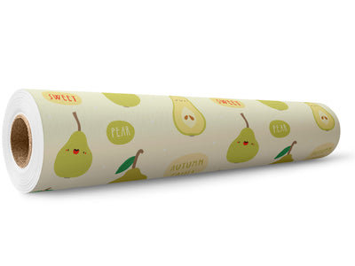 Pear Pleasantries Fruit Wrap Film Wholesale Roll~Rwraps Series 914 Digitally Printed Vinyl Roll~5