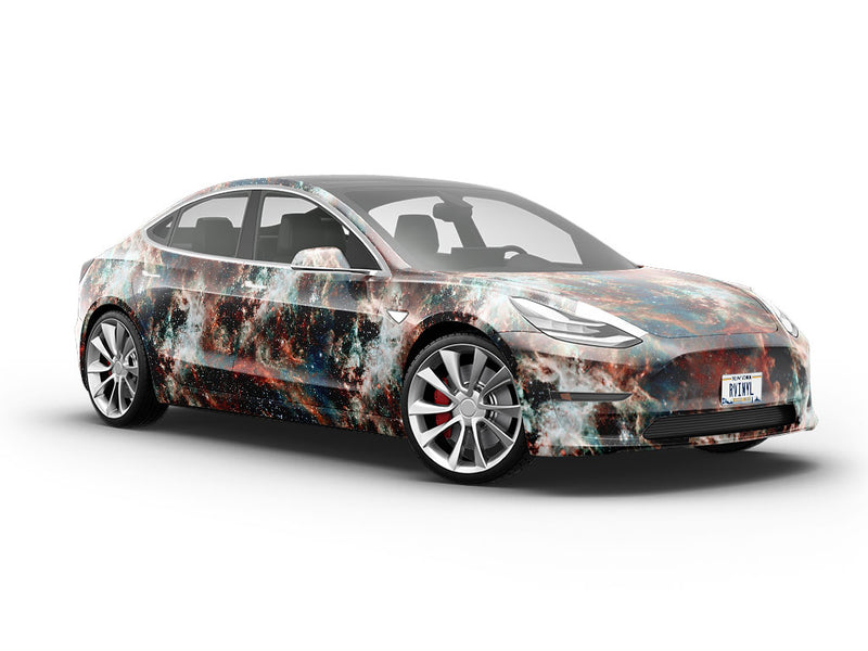Pearl Nebula Science Fiction Vehicle Vinyl Wrap