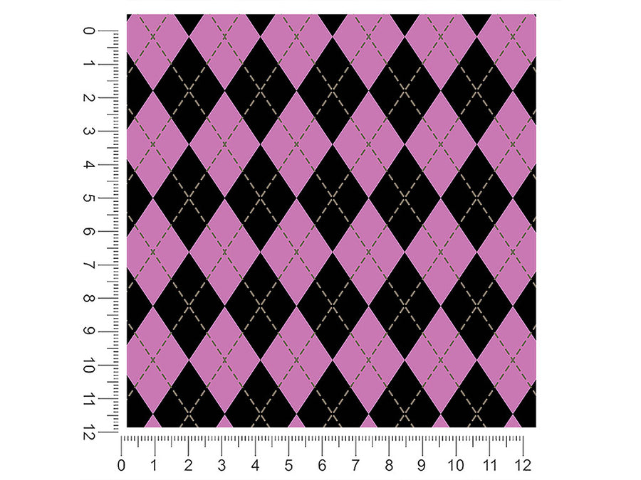 pearlized pale argyle 1ft x 1ft Craft Sheets