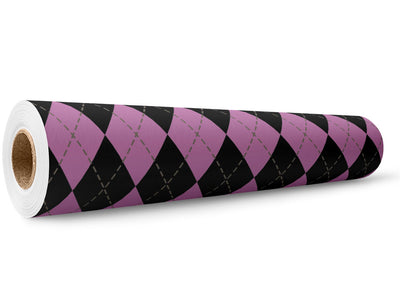 Pearlized Pale Argyle Wrap Film Wholesale Roll~Rwraps Series 914 Digitally Printed Vinyl Roll~5