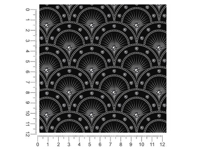 pearls eye art deco 1ft x 1ft Craft Sheets
