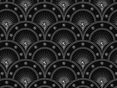 Pearls Eye Art Deco Vinyl Wrap Pattern~Rwraps Series 914 Digitally Printed Vinyl Wrap~0