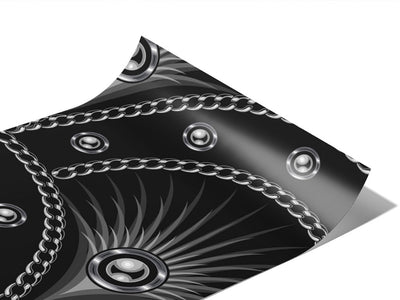 Pearls Eye Art Deco Vinyl Wraps~Rwraps Series 914 Digitally Printed Vinyl Wrap~0