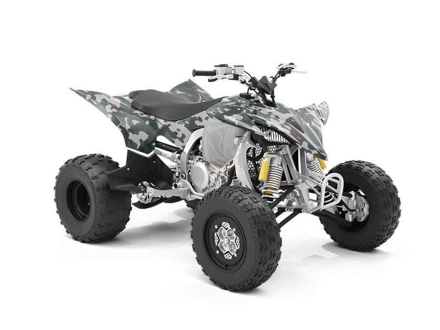 Pebble Flecktarn Camouflage ATV Wrapping Vinyl
