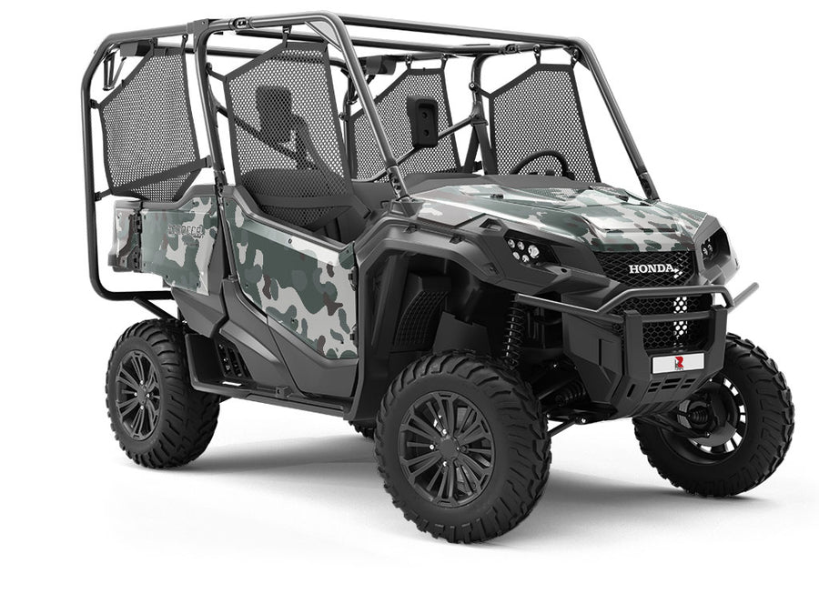 Pebble Flecktarn Camouflage Utility Vehicle Vinyl Wrap