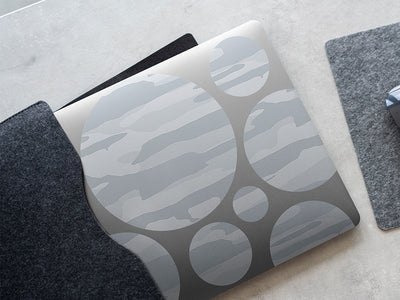 pebble smoke camouflage DIY Laptop Stickers