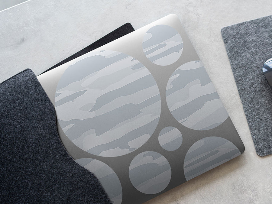 pebble smoke camouflage DIY Laptop Stickers