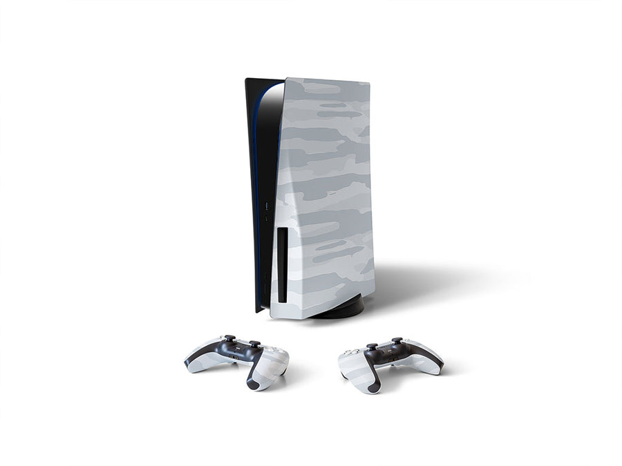 pebble smoke camouflage Sony PS5 DIY Skin