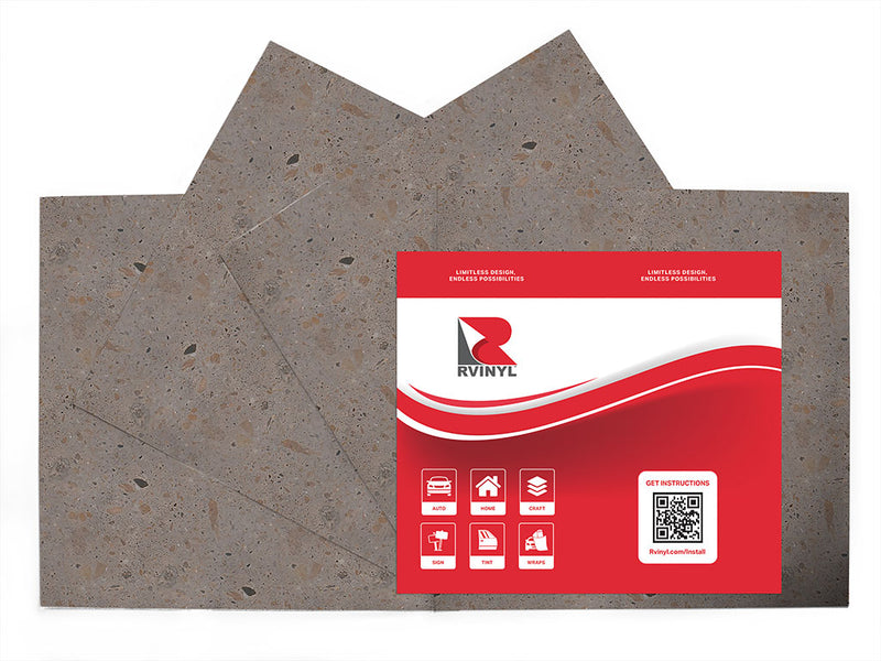 pecan adoquin stone Craft Vinyl Sheet Pack