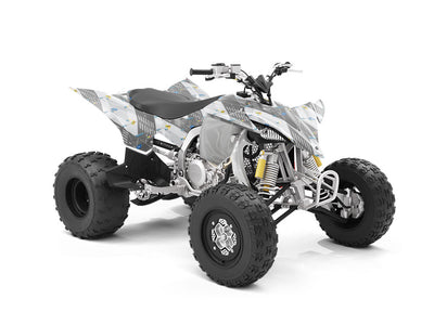 Pedestrian Crossing Cityscape ATV Wrapping Vinyl