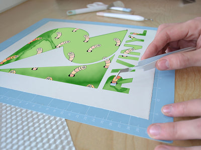 peek-a-boo bug Easy Weed Craft Vinyl