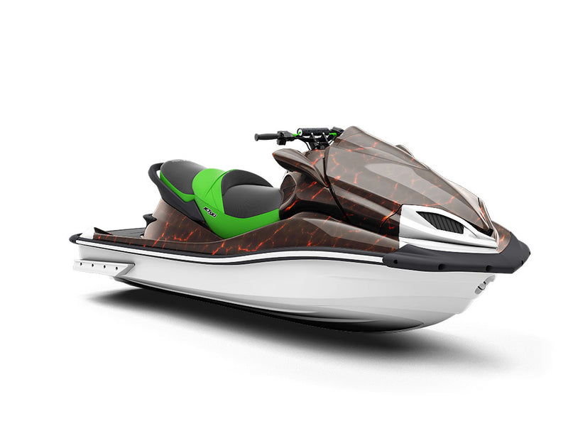 Peles Tears Lava Jet Ski Vinyl Customized Wrap