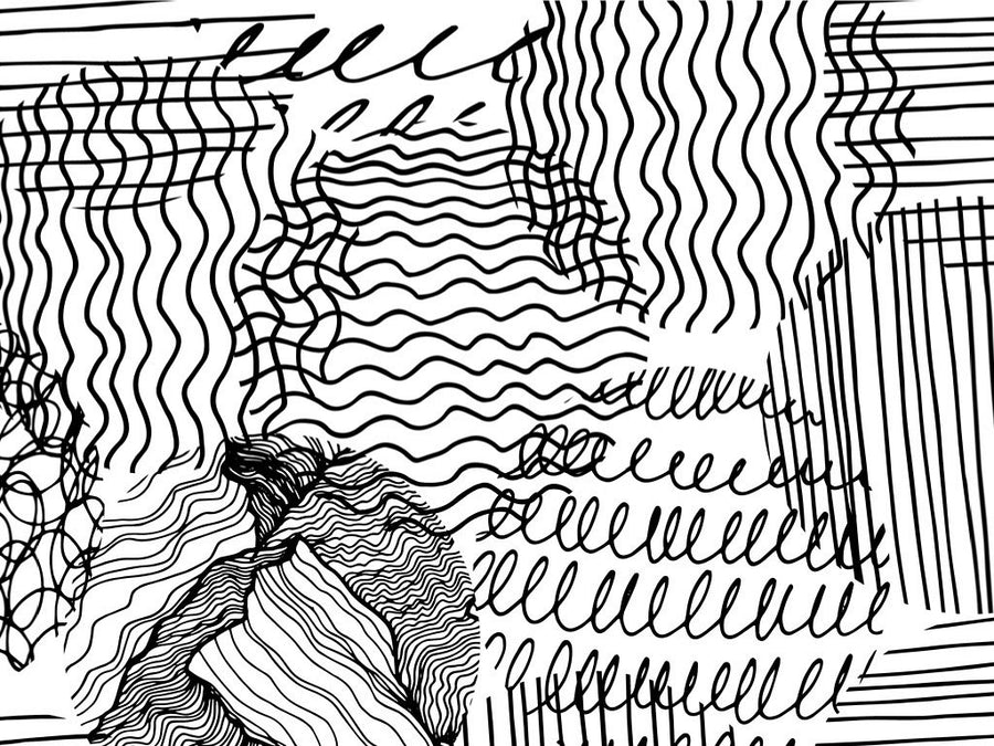 Pencil Skritches Abstract Vinyl Wraps~Rwraps Series 914 Digitally Printed Vinyl Wrap~0