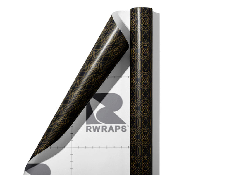 Pendant Stones Art Deco Wrap Film Sheets~Rwraps Series 914 Pendant Stones Art Deco Scrolled Sheet~3
