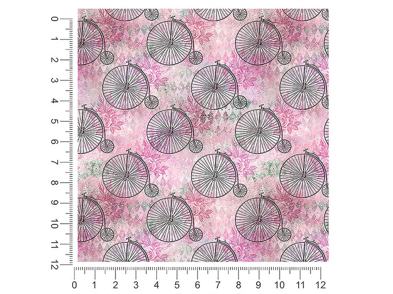 penny farthings steampunk 1ft x 1ft Craft Sheets