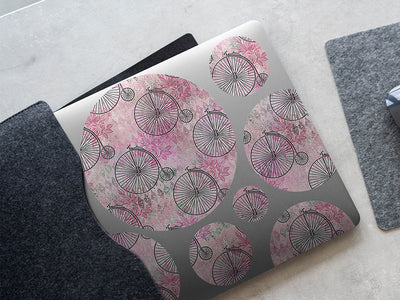 penny farthings steampunk DIY Laptop Stickers