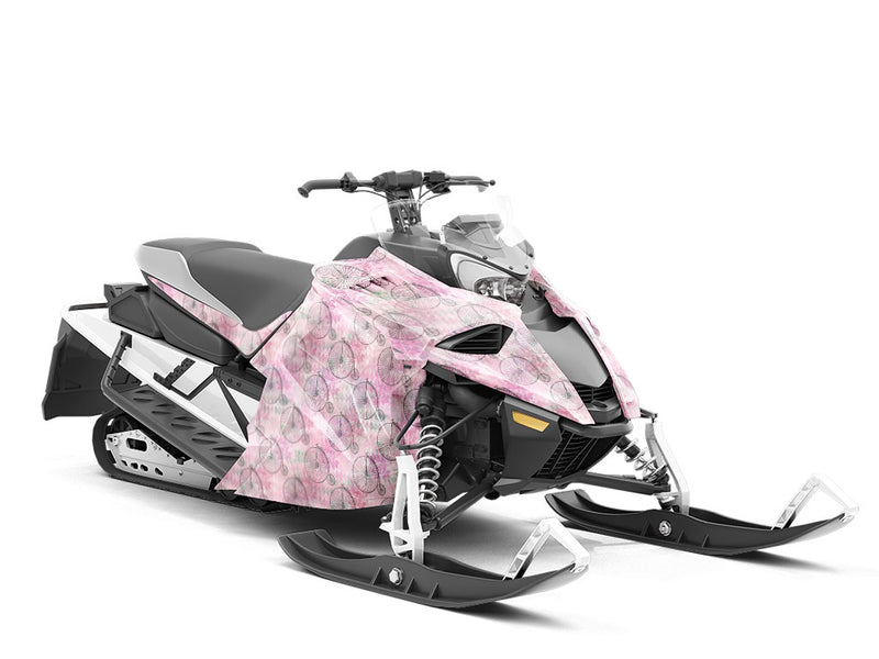 Penny Farthings Steampunk Custom Wrapped Snowmobile