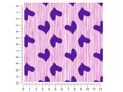 people eater heart 1ft x 1ft Craft Sheets