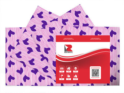people eater heart Craft Vinyl Sheet Pack