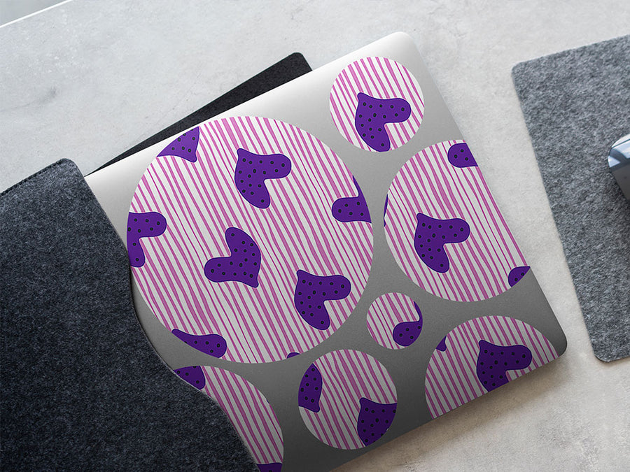 people eater heart DIY Laptop Stickers
