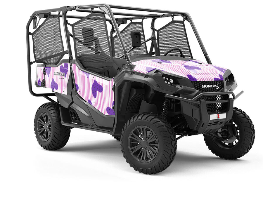 People Eater Heart Utility Vehicle Vinyl Wrap