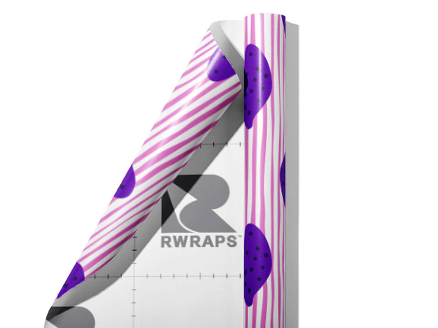 People Eater Heart Wrap Film Sheets~Rwraps Series 914 People Eater Heart Scrolled Sheet~3