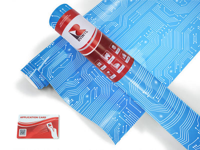 Perfect Blue Technology Jet Ski Vinyl Customized Wrap