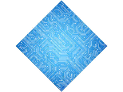 Perfect Blue Technology Vinyl Wrap Pattern~Rwraps Series 914 Digitally Printed Vinyl Wrap~0