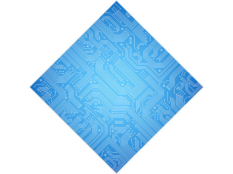 Perfect Blue Technology Vinyl Wrap Pattern~Rwraps Series 914 Digitally Printed Vinyl Wrap~0