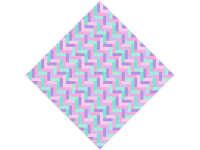 Periwinkle  Brick Vinyl Wrap Pattern
