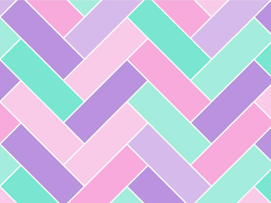 Periwinkle  Brick Vinyl Wrap Pattern~Rwraps Series 914 Digitally Printed Vinyl Wrap~0