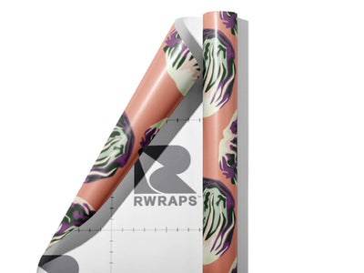 Perseo Radicchio Vegetable Wrap Film Sheets~Rwraps Series 914 Perseo Radicchio Vegetable Scrolled Sheet~3