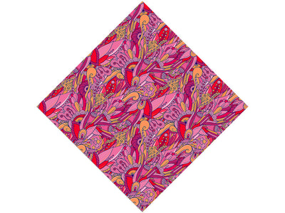 Persephones Pomegranate Floral Vinyl Wrap Pattern