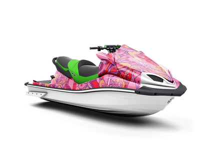 Persephones Pomegranate Floral Jet Ski Vinyl Customized Wrap