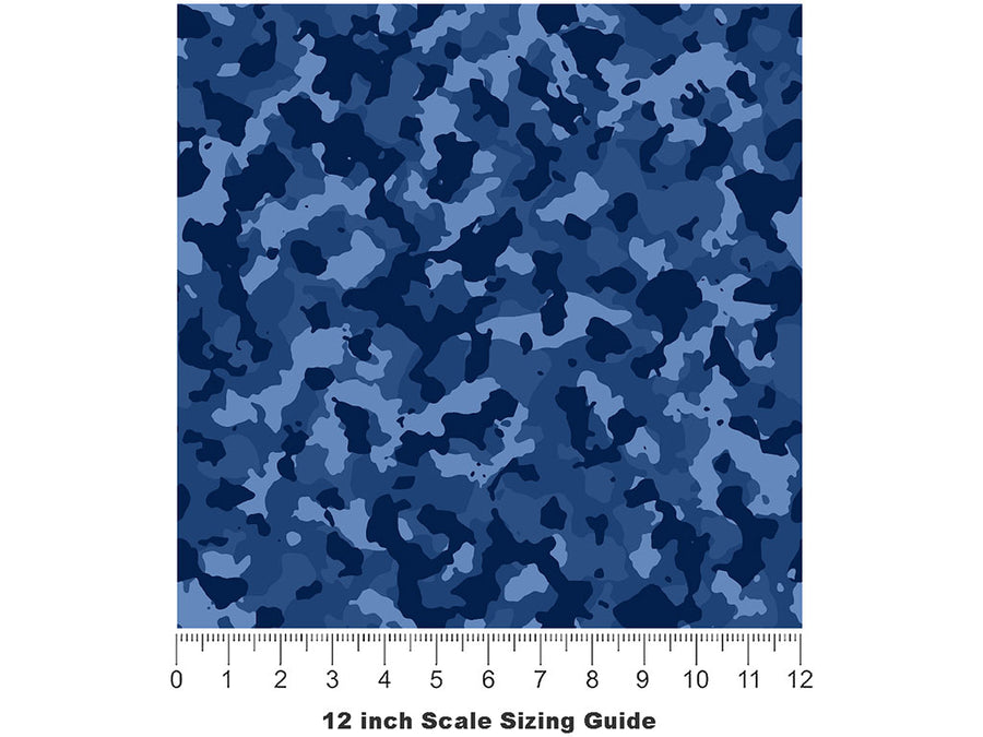 Persian Flecktarn Camouflage Vinyl Film Pattern Size 12 inch Scale~Rwraps Persian Flecktarn Camouflage Sizing Chart~3