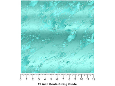 Persian Pirouzeh Gemstone Vinyl Film Pattern Size 12 inch Scale~Rwraps Persian Pirouzeh Gemstone Sizing Chart~2