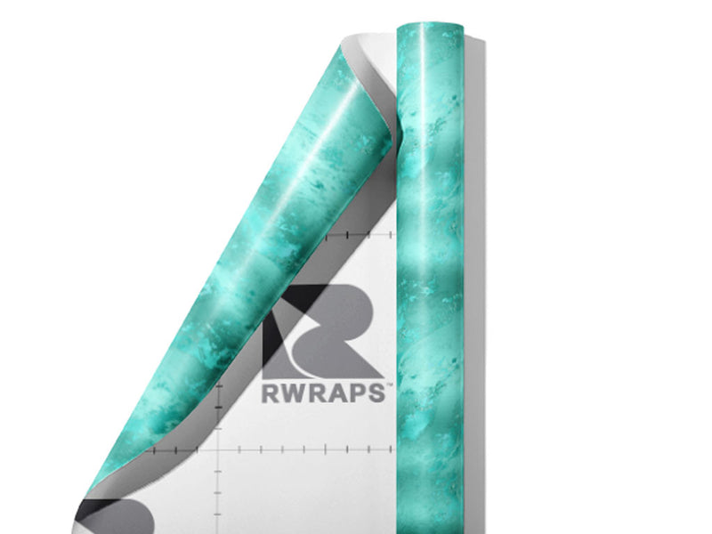 Persian Pirouzeh Gemstone Wrap Film Sheets~Rwraps Series 914 Persian Pirouzeh Gemstone Scrolled Sheet~3