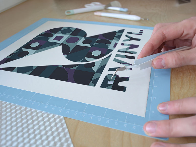 personal contemplation mosaic Easy Weed Craft Vinyl