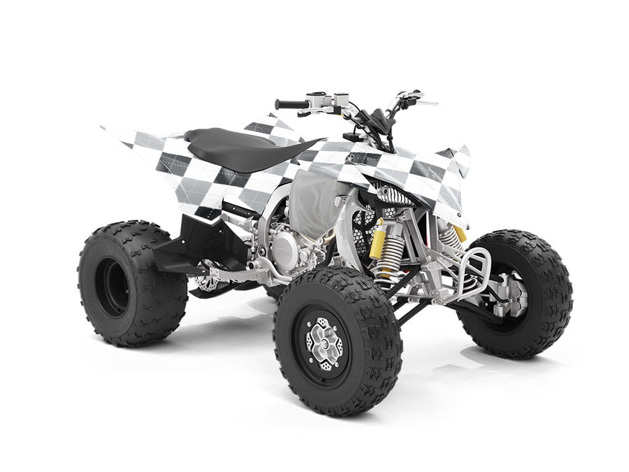 Pesky Pebbles Argyle ATV Wrapping Vinyl
