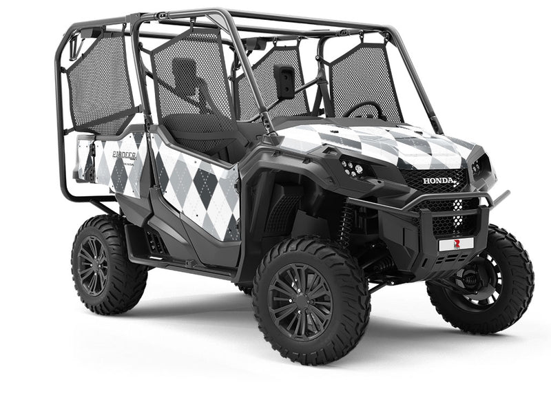 Pesky Pebbles Argyle Utility Vehicle Vinyl Wrap