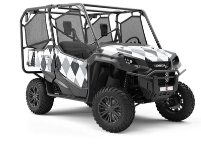Pesky Pebbles Argyle Utility Vehicle Vinyl Wrap