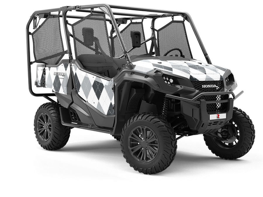 Pesky Pebbles Argyle Utility Vehicle Vinyl Wrap