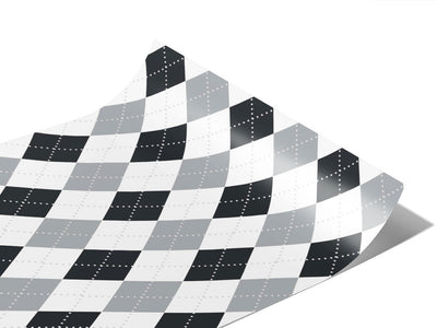 Pesky Pebbles Argyle Vinyl Wraps~Rwraps Series 914 Digitally Printed Vinyl Wrap~0