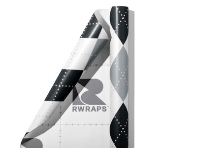 Pesky Pebbles Argyle Wrap Film Sheets~Rwraps Series 914 Pesky Pebbles Argyle Scrolled Sheet~3