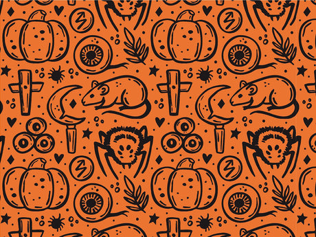Pest Parade Spooky Fun Vinyl Wrap Pattern~Rwraps Series 914 Digitally Printed Vinyl Wrap~0