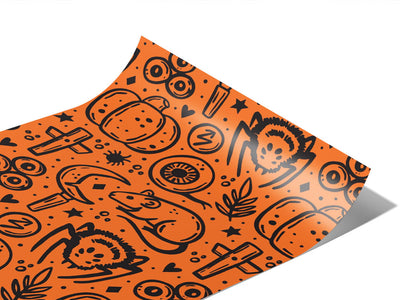 Pest Parade Spooky Fun Vinyl Wraps~Rwraps Series 914 Digitally Printed Vinyl Wrap~0