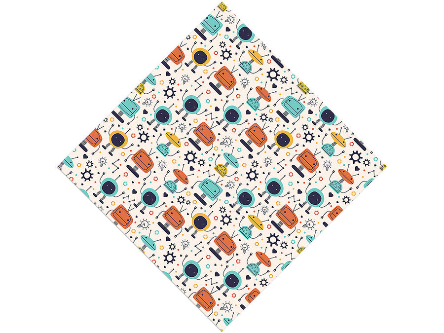 Pet TV Science Fiction Vinyl Wrap Pattern