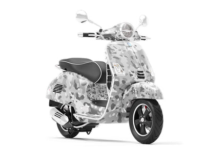 Pewter Multicam Camouflage Vespa Scooter Wrap Film