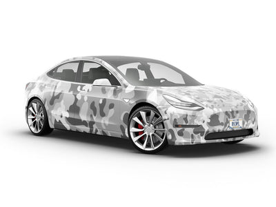 Pewter Multicam Camouflage Vehicle Vinyl Wrap