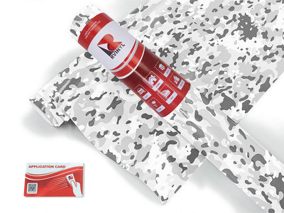 pewter salt camouflage Craft Vinyl Roll